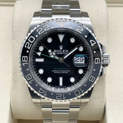 ����å��� GMT�ޥ�����II 126710GRNR �֥�å� �����������֥쥹��å� 40mm