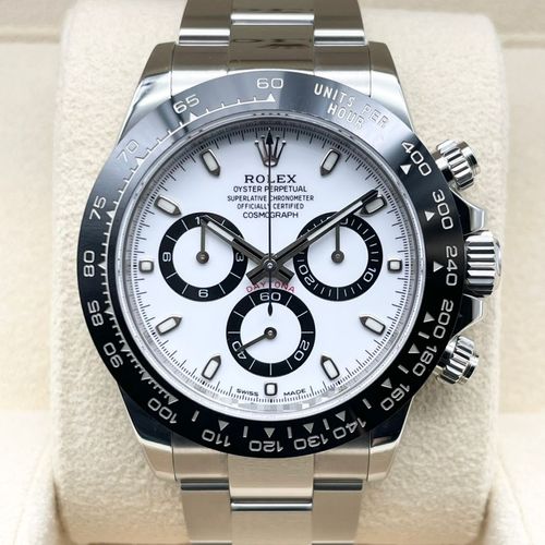 ロレックス デイトナ 116515LN ブラックラバーベルト アイボリー 40mm