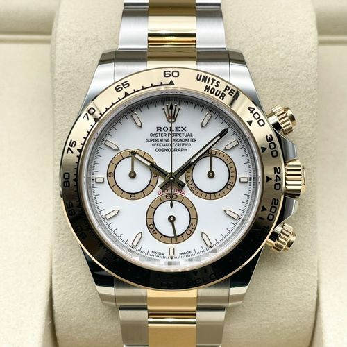 ロレックス デイトナ 116515LN ブラックラバーベルト アイボリー 40mm