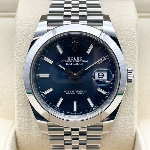 ����å��� �ǥ��ȥ��㥹�� 126300 �֥롼 ����ӥ꡼�֥쥹 41mm