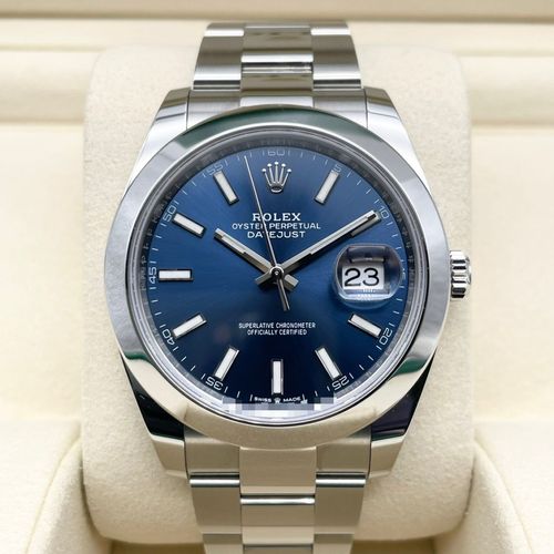 ����å��� �ǥ��ȥ��㥹�� 126300 �֥롼 �����������֥쥹 41mm