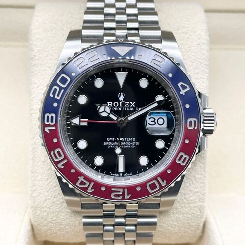 �ڿ��������°�ۥ���å��� GMT�ޥ�����II 126710BLRO �ڥץ� ����ӥ꡼�֥쥹��å� �֥�å� 40mm