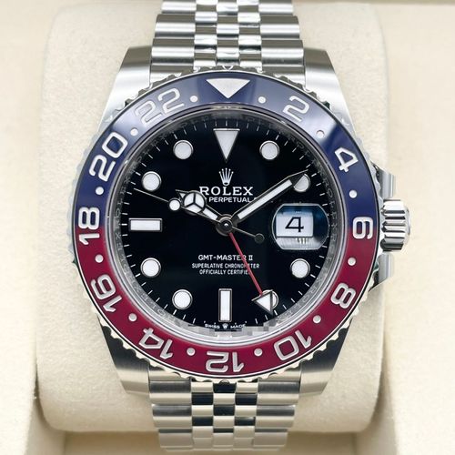 ����å��� GMT�ޥ�����II 126710BLRO �ڥץ� ����ӥ꡼�֥쥹��å� �֥�å� 40mm