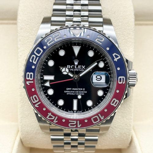 �����ѥڡ����ۥ���å��� GMT�ޥ�����II 126710BLRO �ڥץ� ����ӥ꡼�֥쥹��å� �֥�å� 40mm