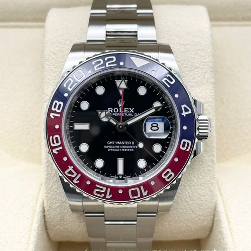 �����֥�ǥ�ۥ���å��� GMT�ޥ�����II 126710BLRO �ڥץ� �����������֥쥹��å� �֥�å� 40mm