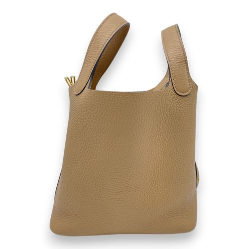 ピコタンロック　PM ナタ　ゴールド金具　B刻印 エルメス ピコタンロックMM ナタ トリヨンクレマンス ゴールド金具 B
