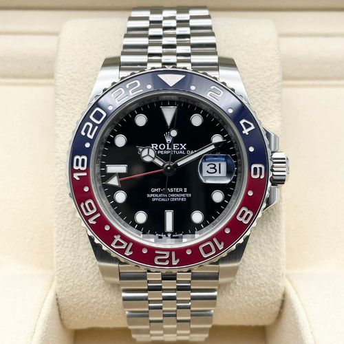 ��GW���̸����ò��ۡ����֥�ǥ�ۥ���å��� GMT�ޥ�����II 126710BLRO �ڥץ� ����ӥ꡼�֥쥹��å� �֥�å� 40mm