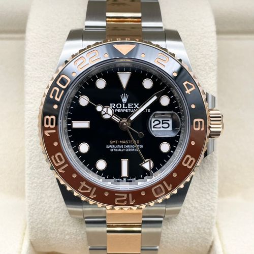 ���ݾڽ�Ȣ��°�ۥ���å��� GMT�ޥ�����II 126711CHNR �֥�å� 40mm