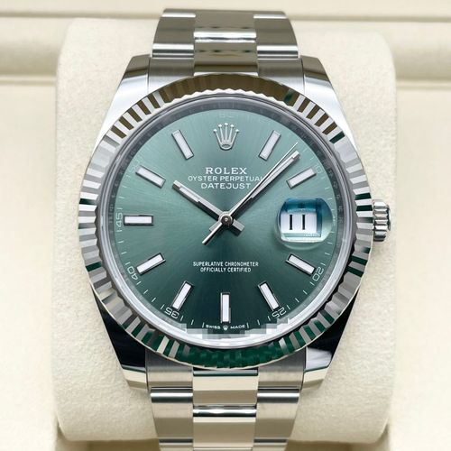 ���ݾڽ�����2026ǯ5��ۥ���å��� �ǥ��ȥ��㥹�� 126334 �ߥ�ȥ��꡼�� 41mm