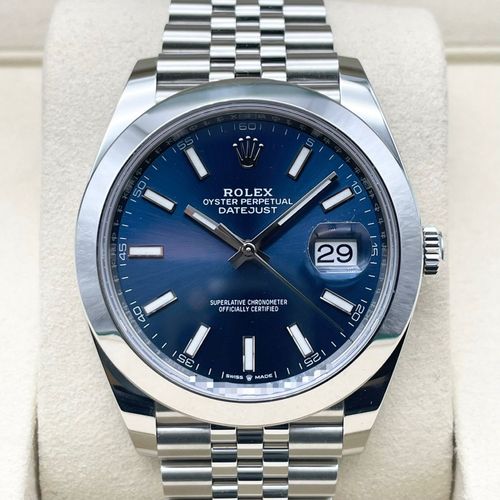 ����å��� �ǥ��ȥ��㥹�� 126300 �֥饤�ȥ֥롼 ����ӥ꡼�֥쥹 41mm
