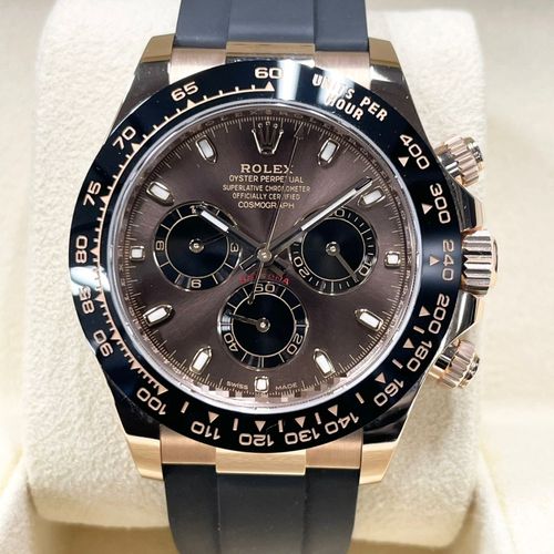����å��� �ǥ��ȥ� 116515LN ���祳�졼�ȡ��֥�å� ���С�������������� 40mm