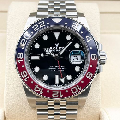 �����֥�ǥ� �ۥ���å��� GMT�ޥ�����II 126710BLRO �ڥץ� ����ӥ꡼�֥쥹 �֥�å� 40mm