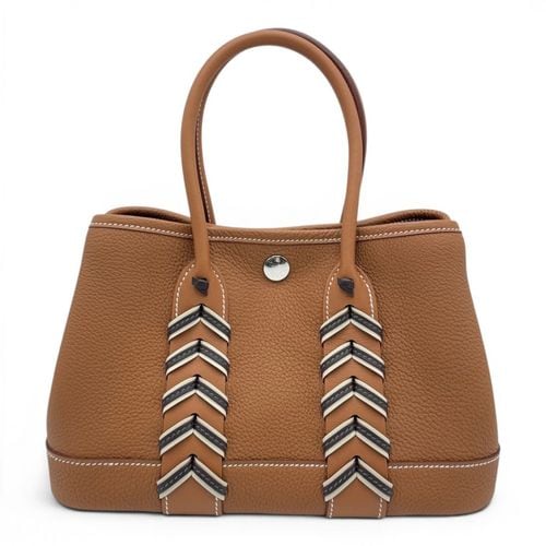 エルメス ガーデンパーティ PM ノワール ネゴンダ シルバー金具 U刻印