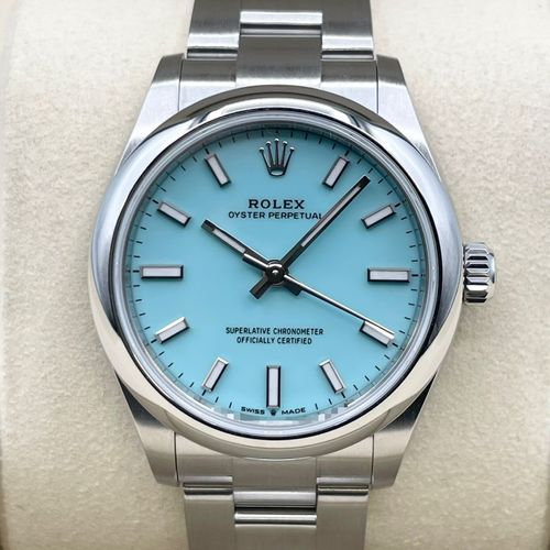 ロレックス オイスターパーペチュアル 134300 ピスタチオグリーン 41mm