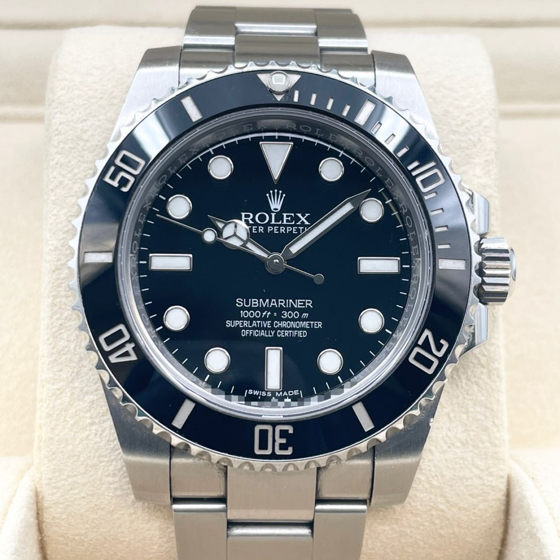 ロレックス サブマリーナ ノンデイト 114060 ブラック 40mm ｜ 商品