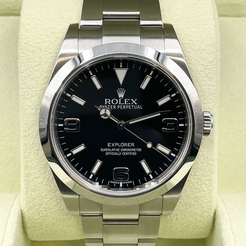 ����å��� �������ץ����顼 214270 �֥�å� ���ƥ�쥹�������� 39mm