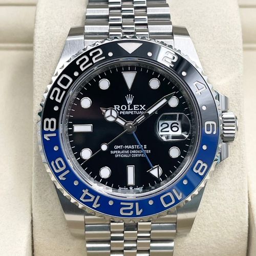 ��2026ǯ4���ݾڽ�Ķ���ʡ��ۥ���å��� GMT�ޥ�����II 126710BLNR �Хåȥޥ� ����ӥ꡼�֥쥹 �֥�å� 40mm