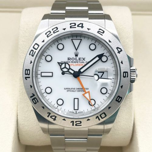 ����å��� �������ץ����顼II 226570 �ۥ磻�� ���ƥ�쥹�������� 42mm