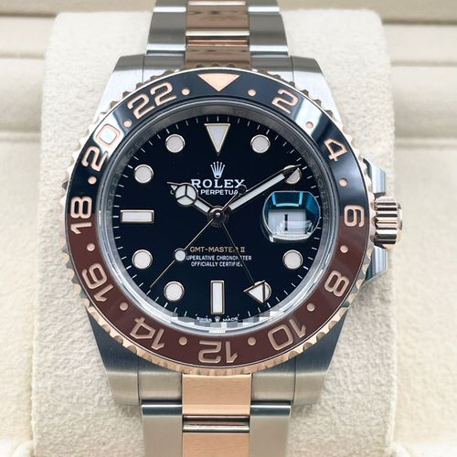 ����å��� GMT�ޥ�����II 126711CHNR �֥�å� 40mm