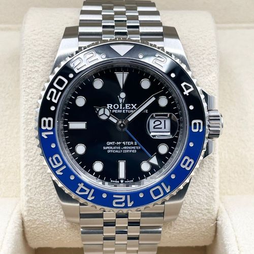 ����å��� GMT�ޥ�����II 126710BLNR �֥�å� ����ӥ꡼�֥쥹��å� 40mm
