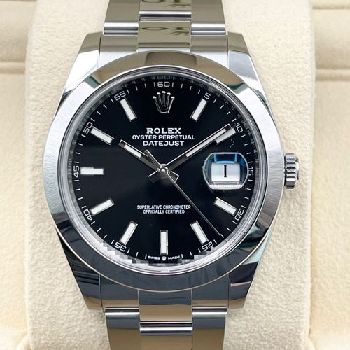 ����å��� �ǥ��ȥ��㥹�� 126300 �֥�å� �����������֥쥹��å� 41mm