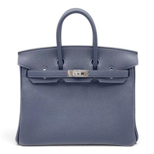 Hermès Birkin 25 Bleu Nuit Togo Palladium Hardware