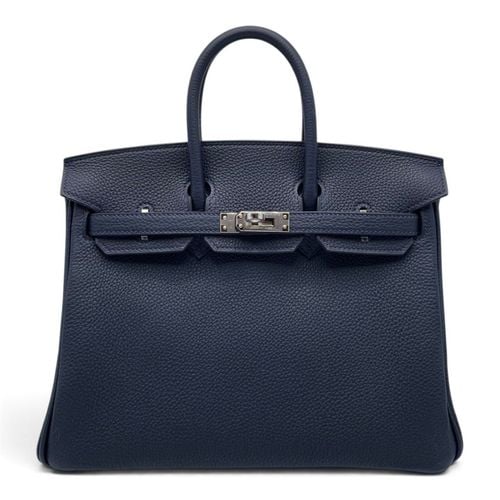 Hermès Birkin 25 Bleu Nuit Togo Palladium Hardware