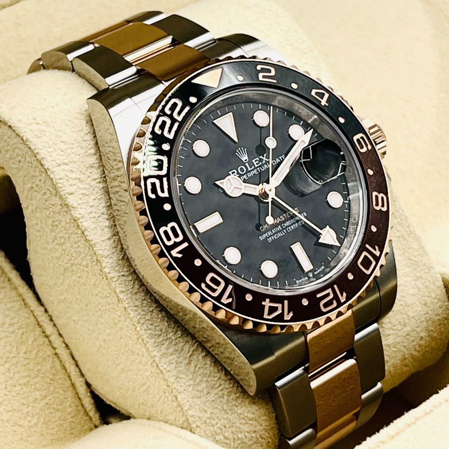 �����ò��桪�ۥ���å��� GMT�ޥ�����II 126711CHNR �֥�å� 40mm