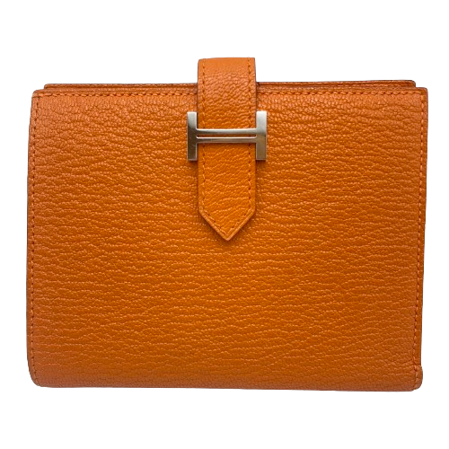 エルメス マンハッタンバイカラーコンパクト財布【美品】 エルメス