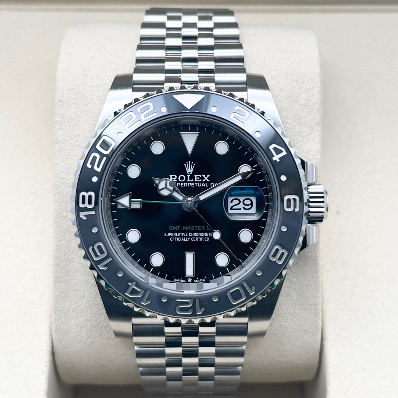 ��ǯ�����軻�����ۥ���å��� GMT�ޥ�����II 126710GRNR �֥�å� ����ӥ꡼�֥쥹��å� 40mm