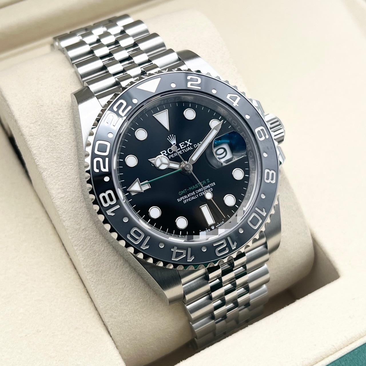 ��ǯ�����軻�����ۥ���å��� GMT�ޥ�����II 126710GRNR �֥�å� ����ӥ꡼�֥쥹��å� 40mm