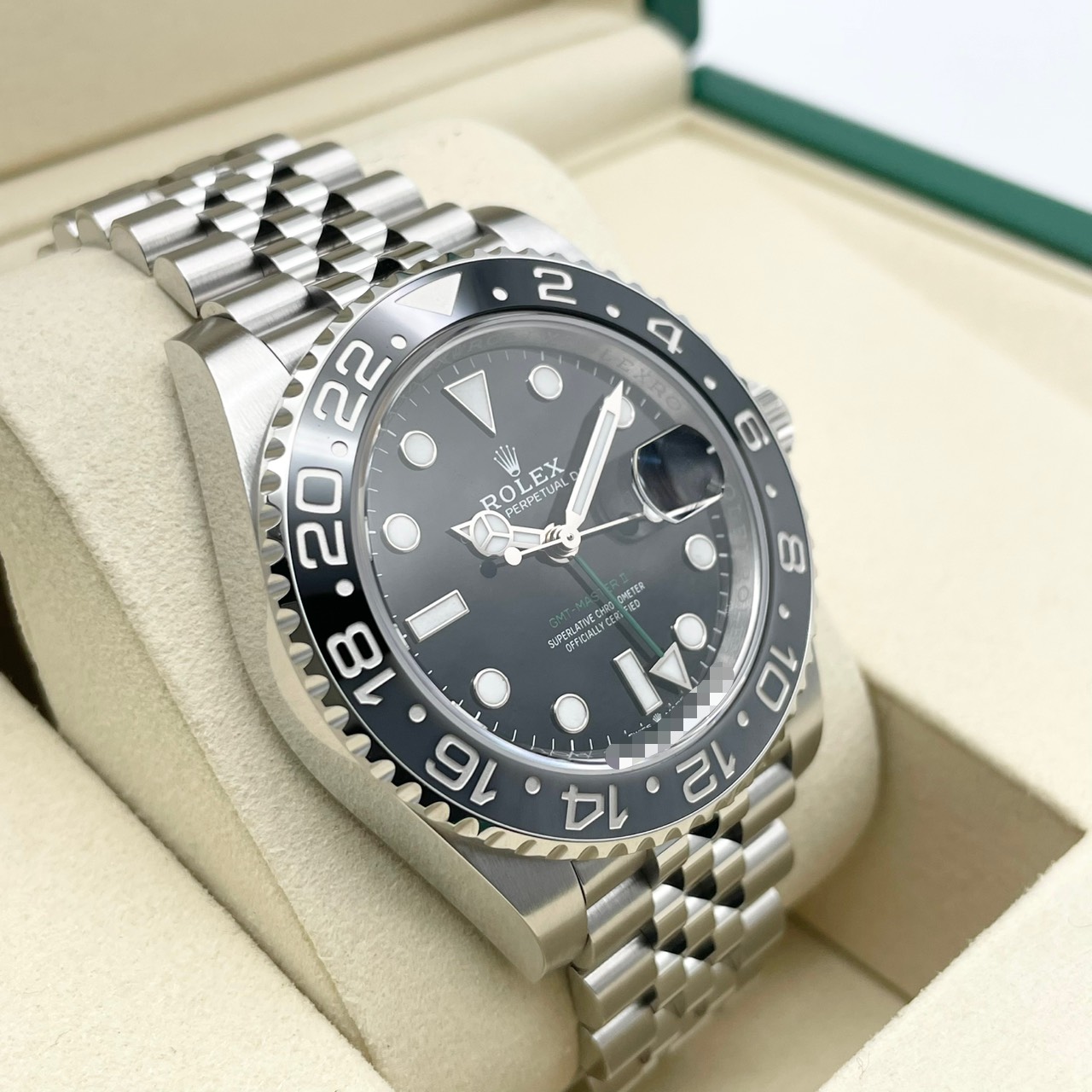 ���ݾڽ�����2026ǯ3��ۥ���å��� GMT�ޥ�����II 126710GRNR �֥�å� ����ӥ꡼�֥쥹��å� 40mm