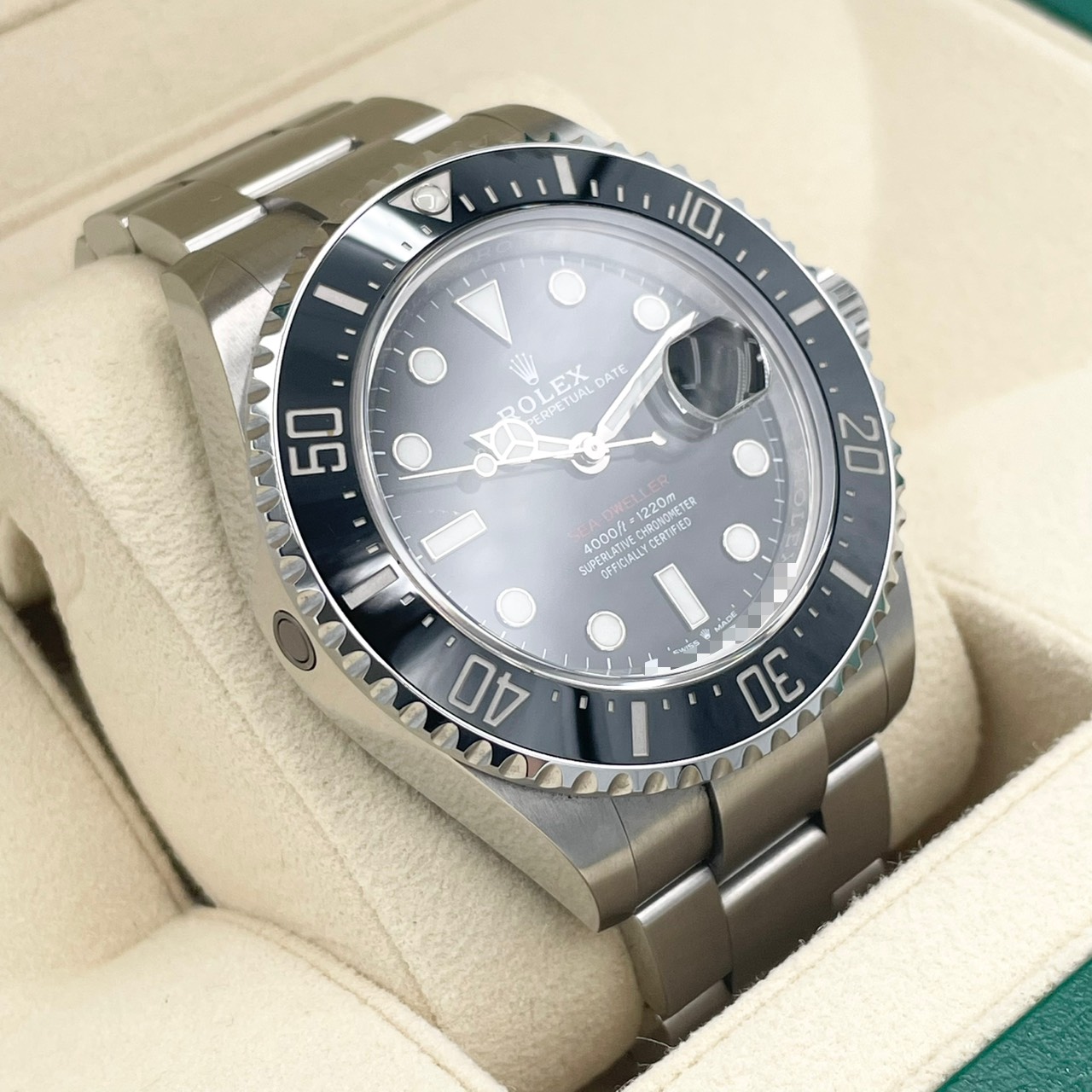 ����å��� �����ɥ����顼 126600 �֥�å� ���ƥ�쥹�������� 43mm