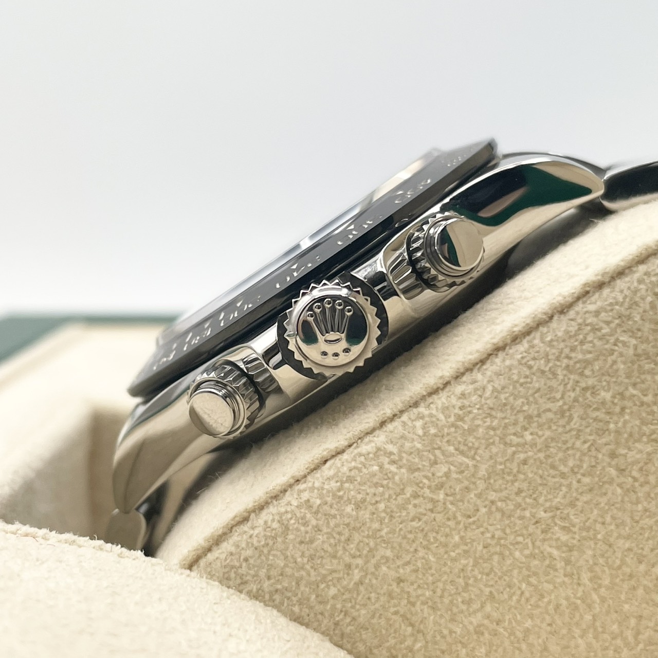 �ڿ����ݾڽ���°���ۥ���å��� �ǥ��ȥ� 116500LN �֥�å� ���ƥ�쥹�������� 40mm