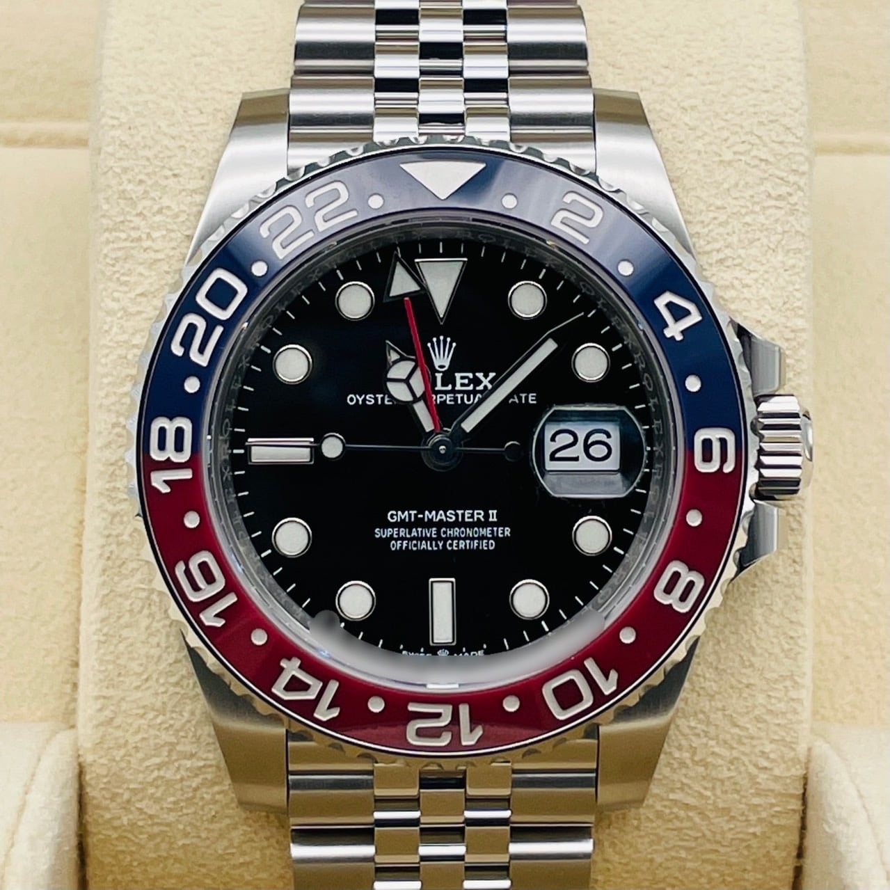 å GMTޥII 126710BLRO ӥ꡼֥쥹å ֥å 40mm