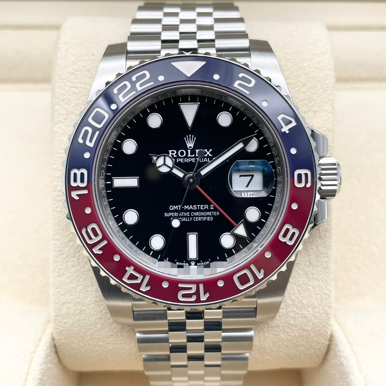 �����������ݸ�����դ����ۥ���å��� GMT�ޥ�����II 126710BLRO �ڥץ� ����ӥ꡼�֥쥹��å� 40mm