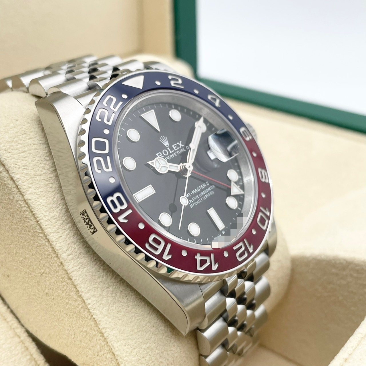 �����������ݸ�����դ����ۥ���å��� GMT�ޥ�����II 126710BLRO �ڥץ� ����ӥ꡼�֥쥹��å� 40mm