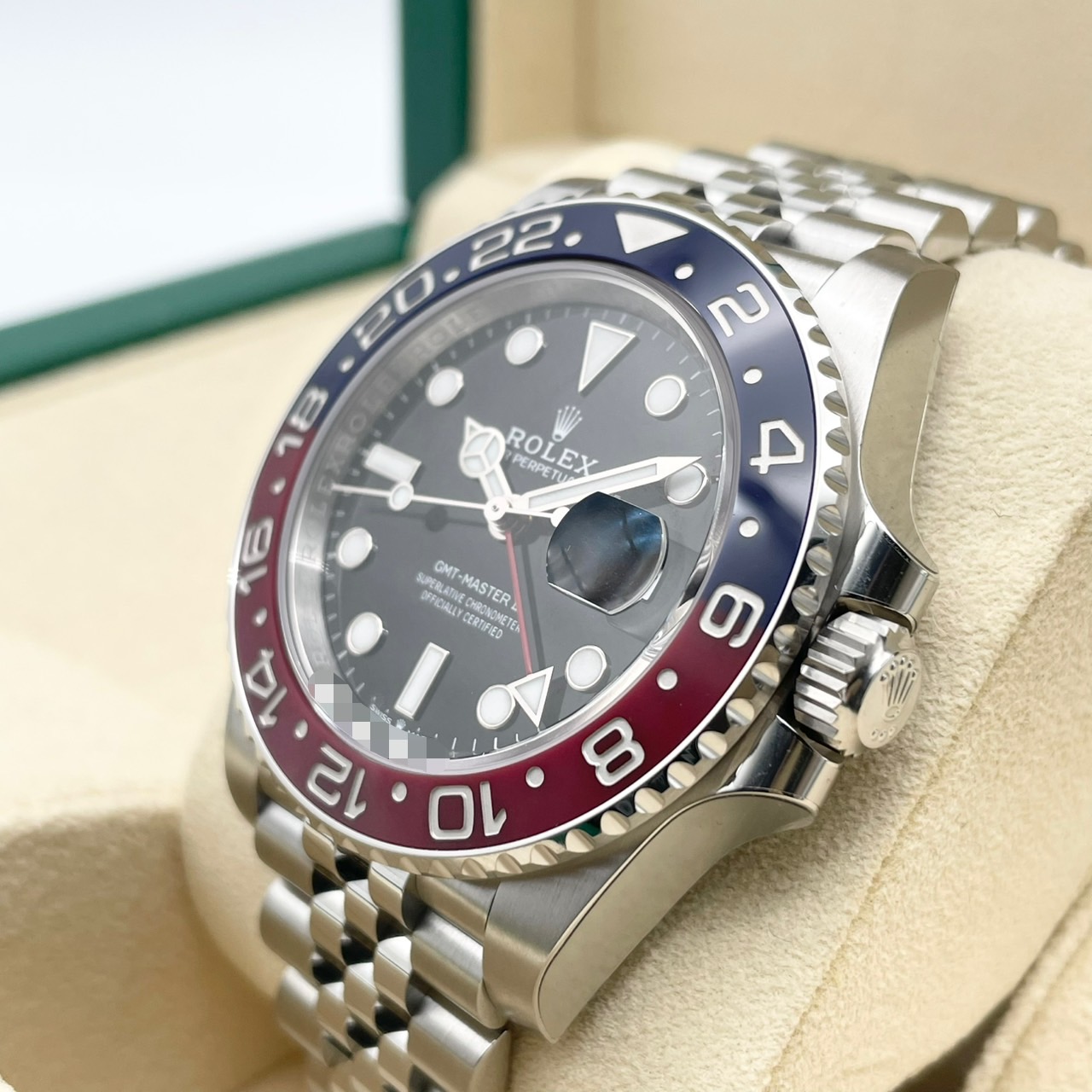 �����������ݸ�����դ����ۥ���å��� GMT�ޥ�����II 126710BLRO �ڥץ� ����ӥ꡼�֥쥹��å� 40mm