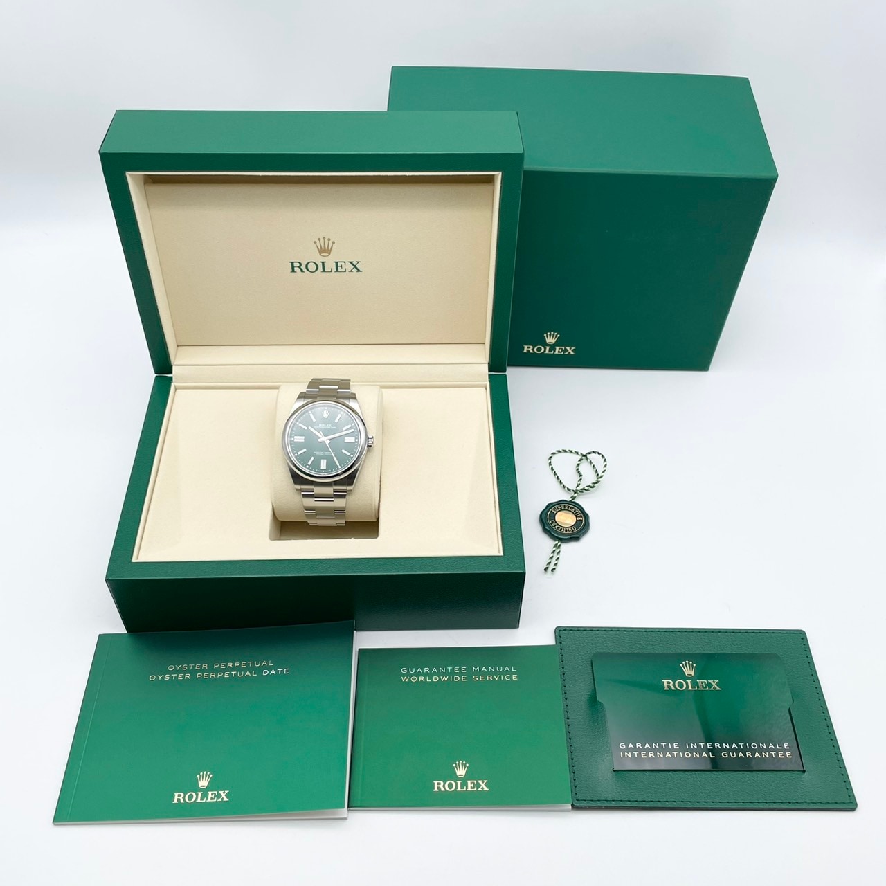 �ڤ��Ͳ����ò��ۥ���å��� �����������ѡ��ڥ��奢�� 124300 ���꡼�� ���ƥ�쥹������ 41mm