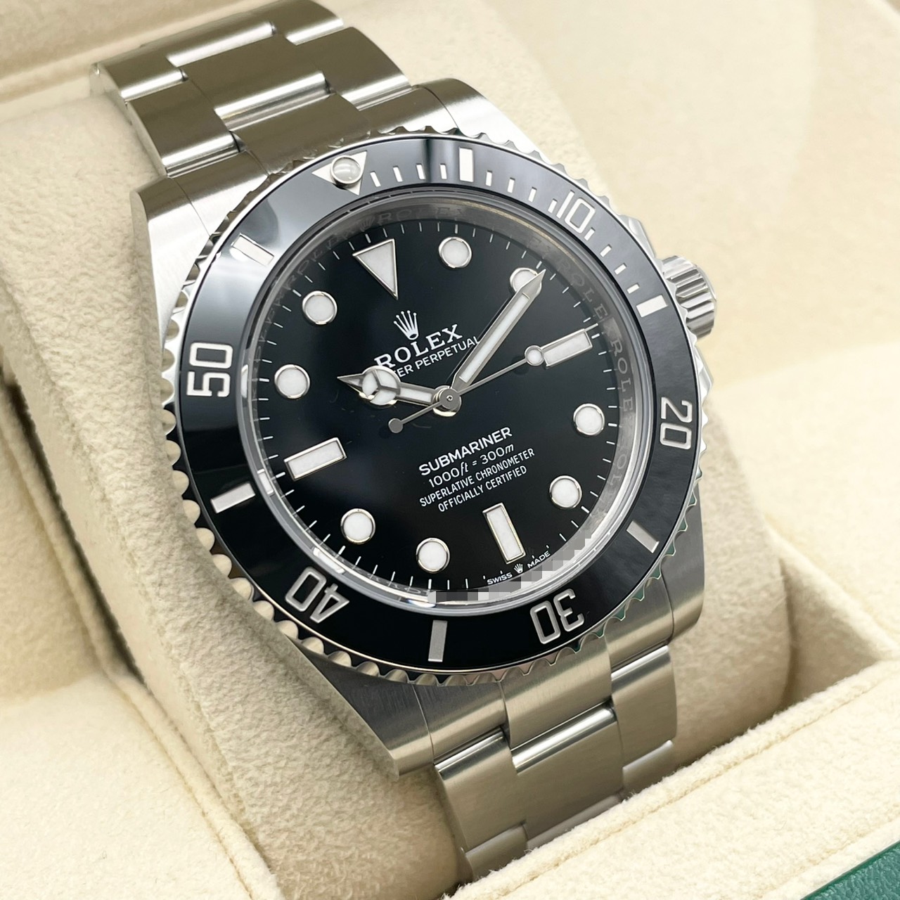 ����å��� ���֥ޥ꡼�� �Υ�ǥ��� 124060 �֥�å� ���ƥ�쥹�������� 41mm