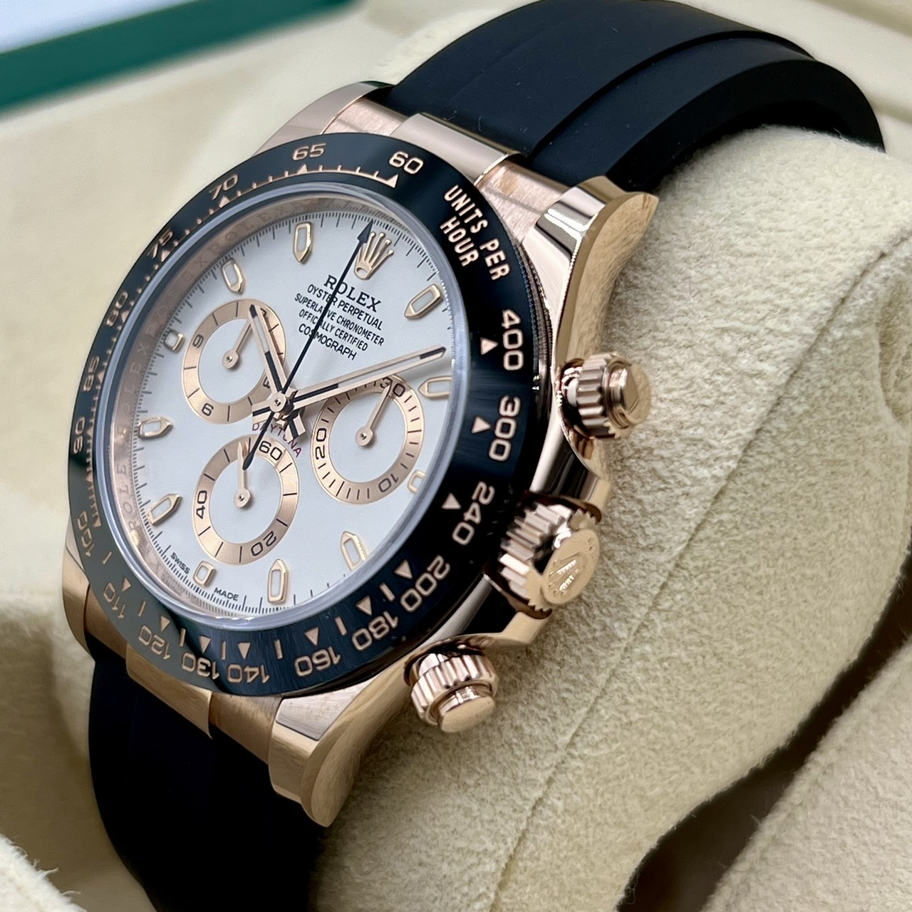 ロレックスデイトナ ラバーベルト