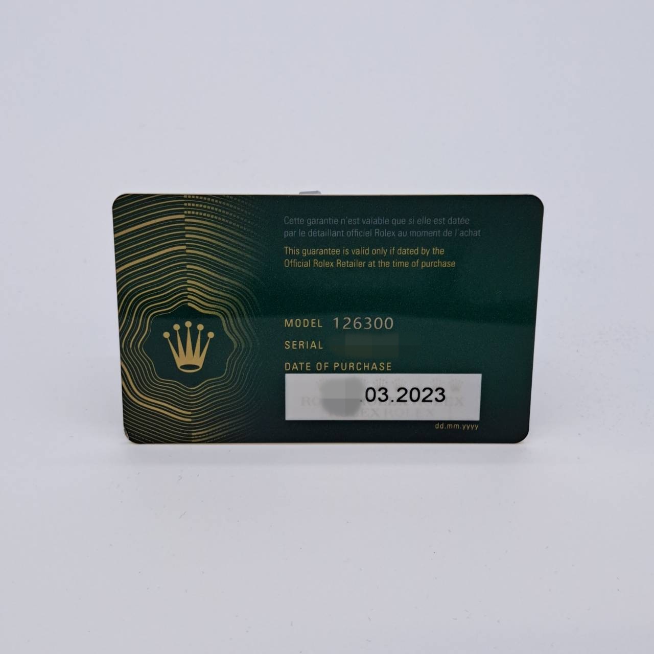 ����å��� �ǥ��ȥ��㥹�� 126300 ���졼�� ����ӥ꡼�֥쥹��å� 41mm