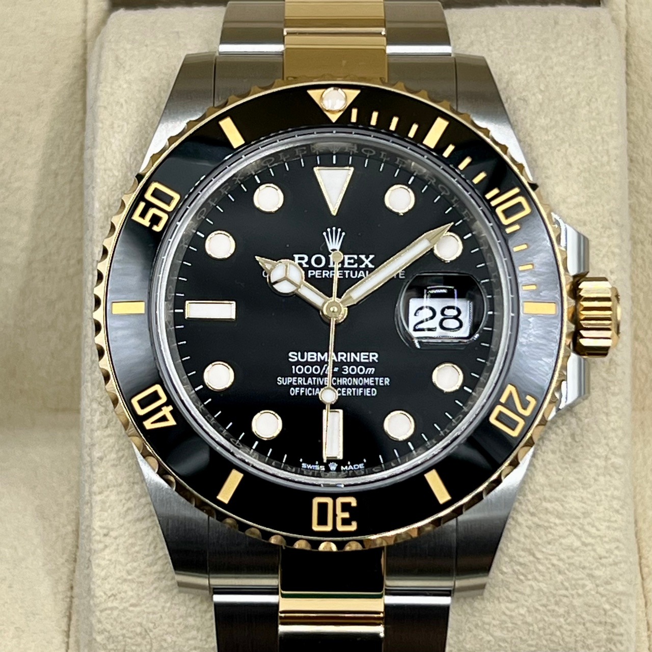 ����å��� ���֥ޥ꡼�ʥǥ��� 126613LN �����������֥쥹��å� �֥�å� 41mm