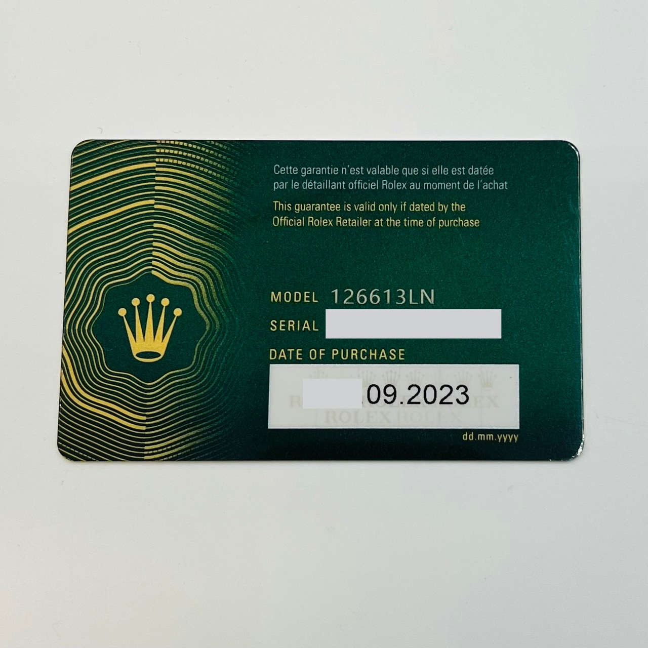 ����å��� ���֥ޥ꡼�ʥǥ��� 126613LN �����������֥쥹��å� �֥�å� 41mm