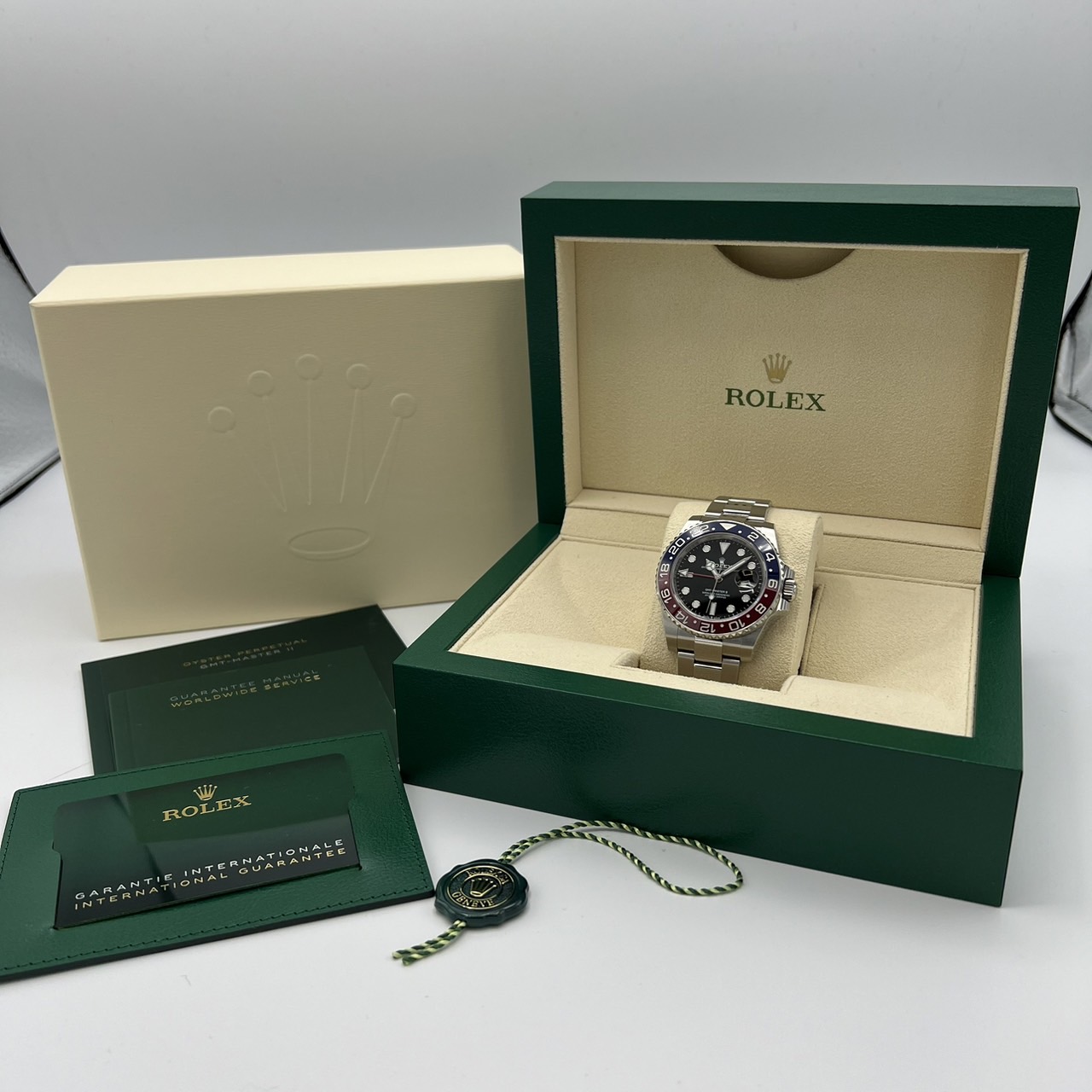 ����å��� GMT�ޥ�����II 126710BLRO �����������֥쥹��å� �֥�å� 40mm