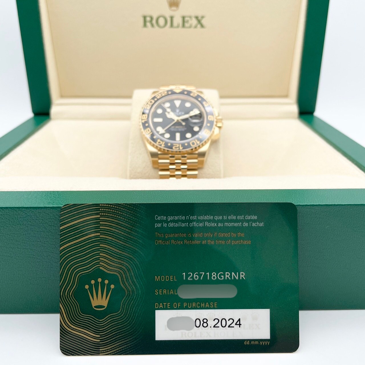 ��10/5�ޤǤθ�����ʡ� ����å��� GMT�ޥ�����II 126718GRNR ����ӥ꡼�֥쥹��å� �֥�å�
