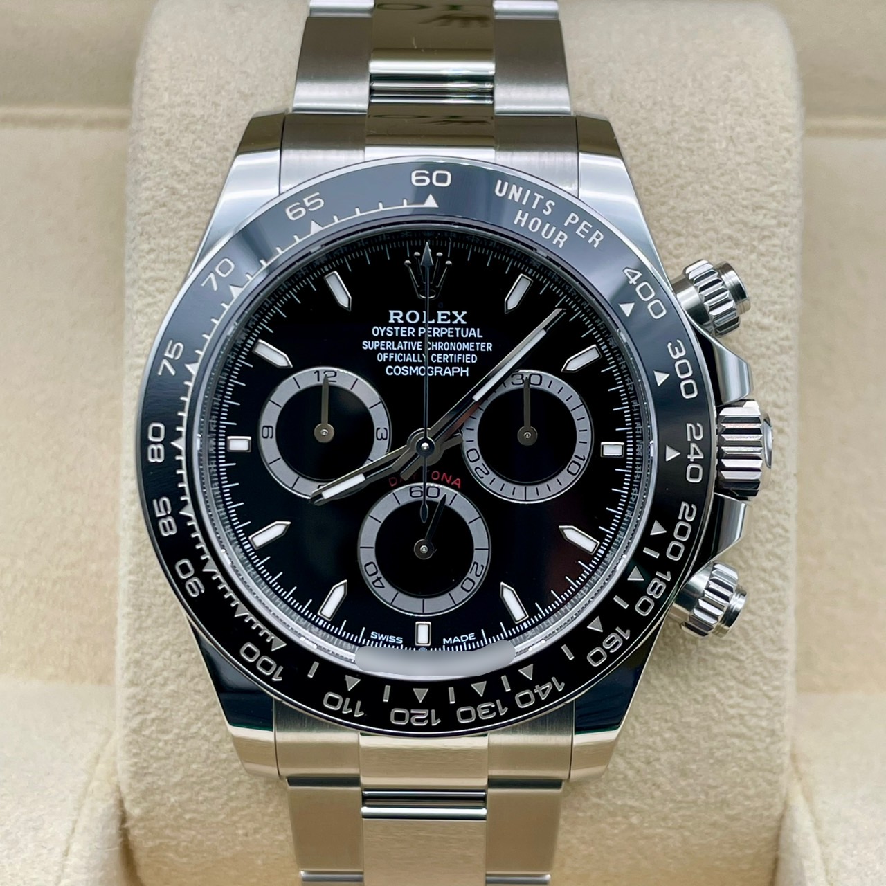 ����å��� �ǥ��ȥ� 126500LN  �֥�å� 40mm