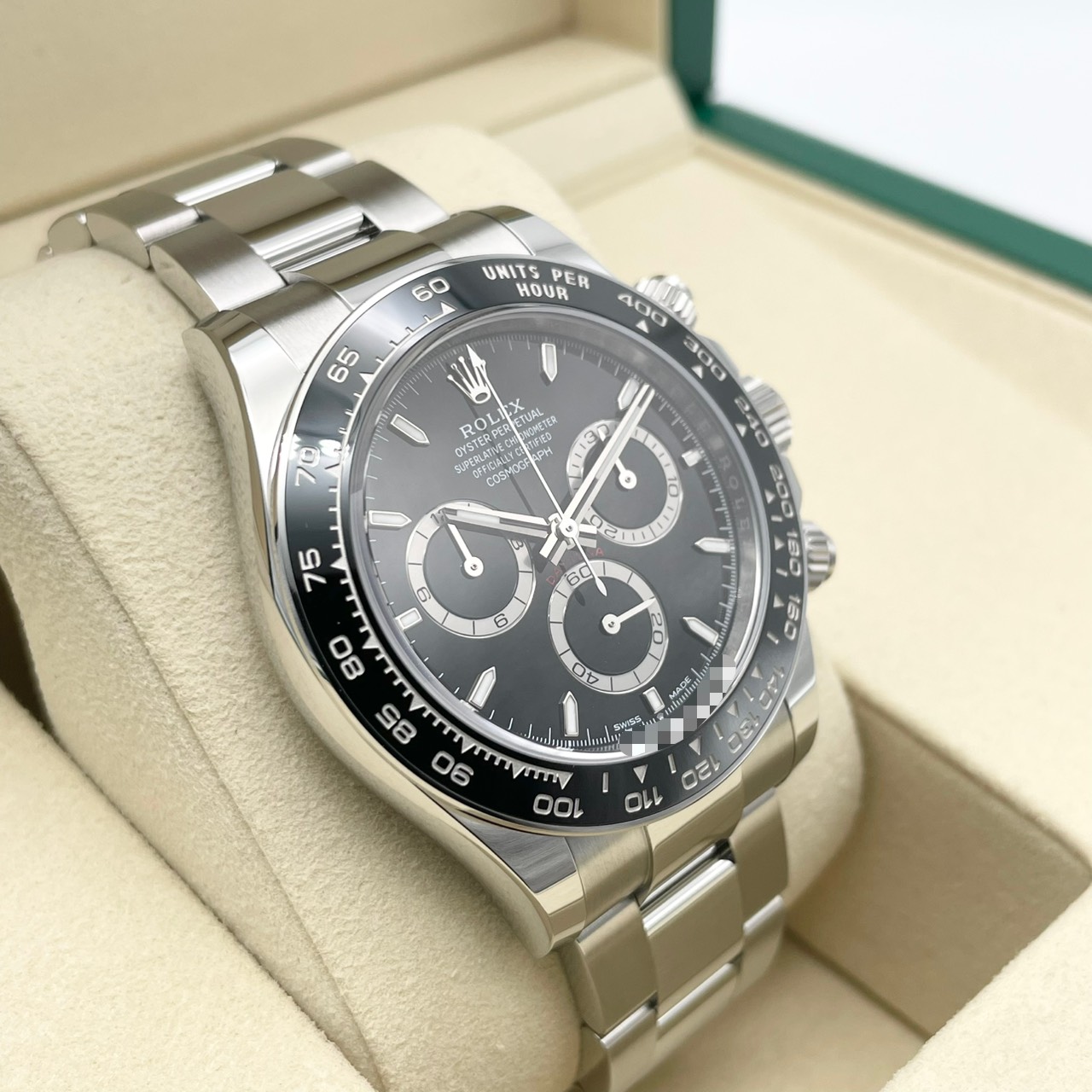���ݾڽ�����2026ǯ3��ۥ���å��� �ǥ��ȥ� 126500LN �֥�å� ���ƥ�쥹�������� 40mm