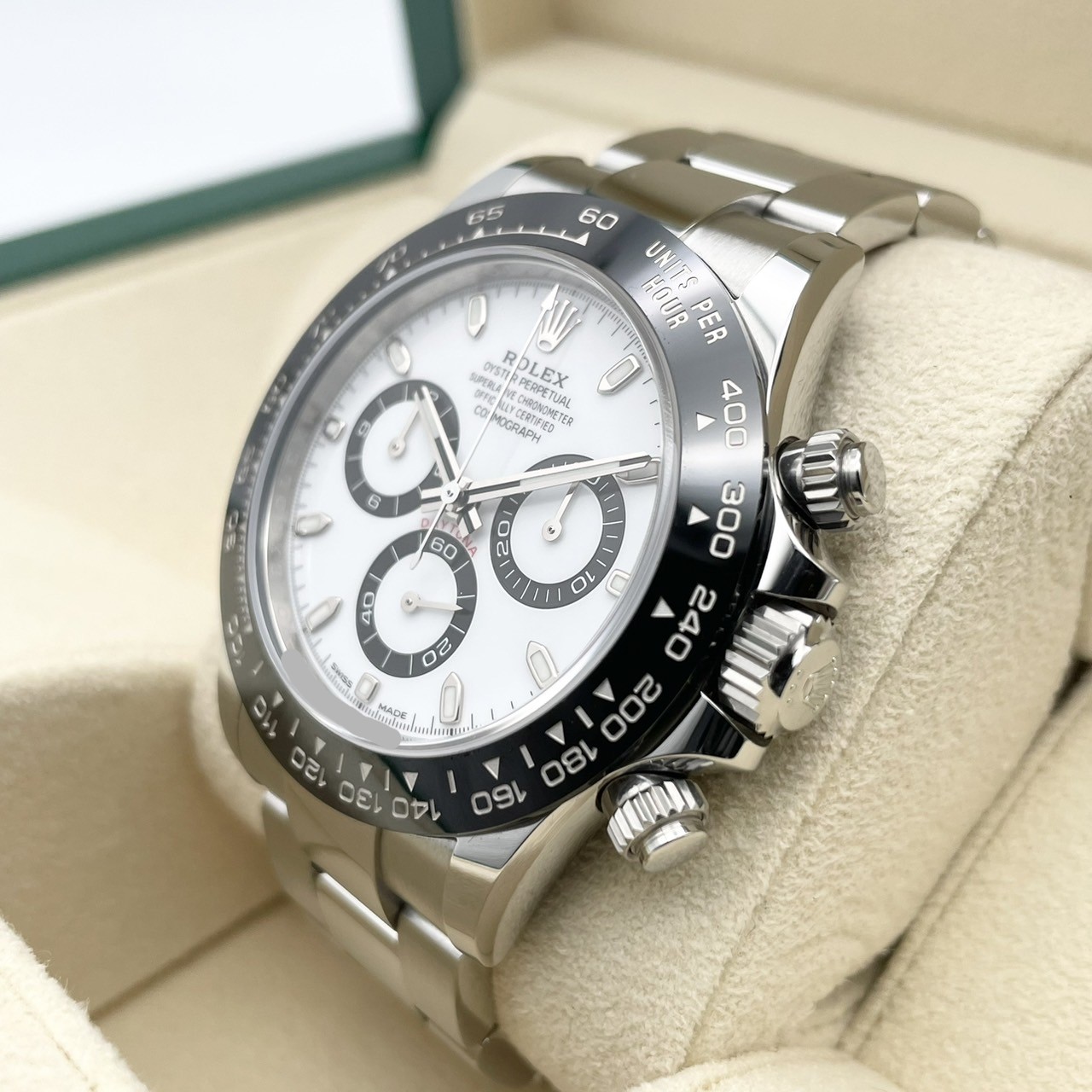 ����å��� �ǥ��ȥ� 116500LN �ۥ磻�� �����������֥쥹 40mm