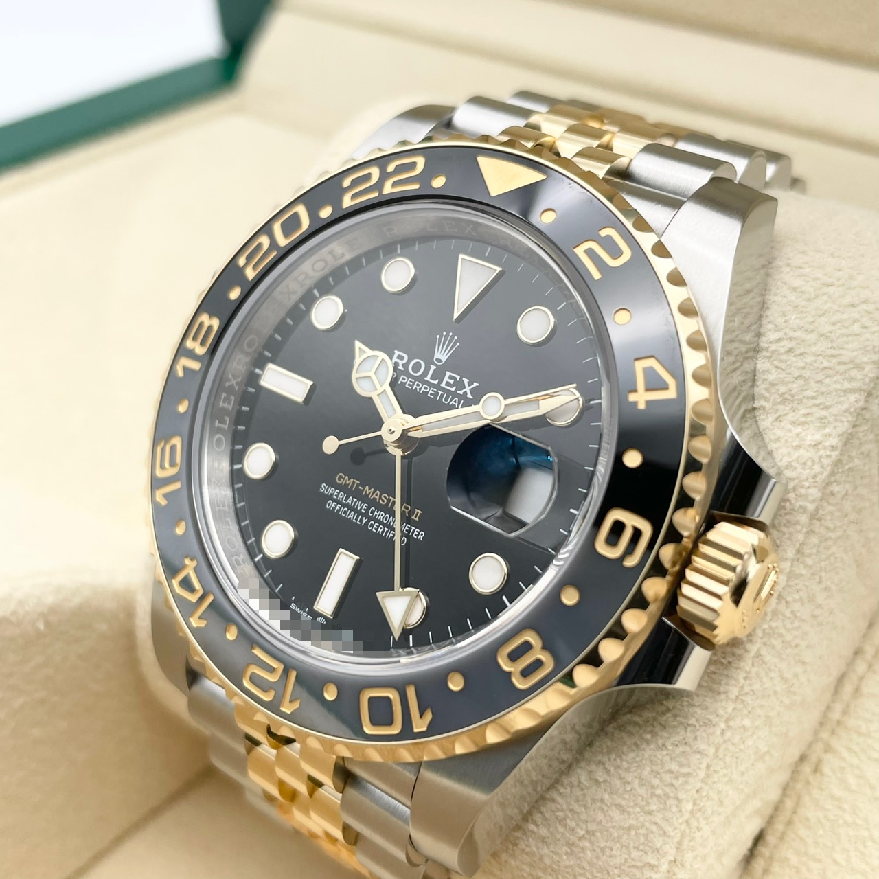 ڽˡYouTube2òۥå GMTޥII 126713GRNR ӥ꡼֥쥹 40mm